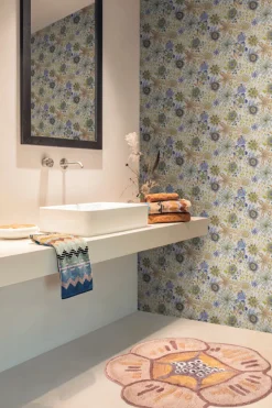Missoni Home Magic Garden Wallpaper - Blue & Green
