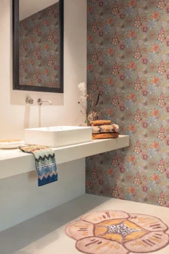 Missoni Home Magic Garden Wallpaper - Dark Grey
