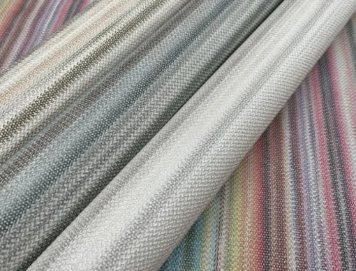 Missoni Home Striped Sunset Wallpaper - Blue Gray