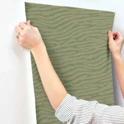 Missoni Home Zambia Wallpaper - Green