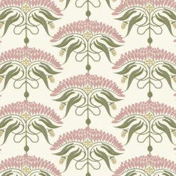 Mitchell Black Botanical Legacy Fleur de Reve Wallpaper - Linen
