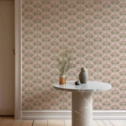 Mitchell Black Botanical Legacy Fleur de Reve Wallpaper - Petal Pink