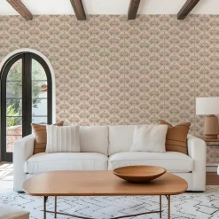 Mitchell Black Botanical Legacy Fleur de Reve Wallpaper - Petal Pink