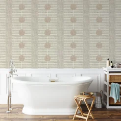 Mitchell Black Forbes Masters Nomalanga Wallpaper - Linen