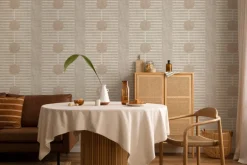 Mitchell Black Forbes Masters Nomalanga Wallpaper - Linen