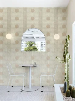 Mitchell Black Forbes Masters Nomalanga Wallpaper - Linen
