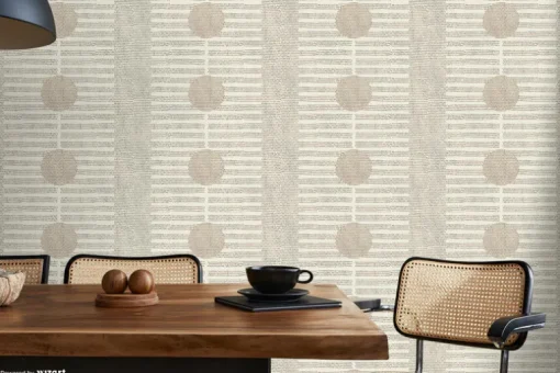 Mitchell Black Forbes Masters Nomalanga Wallpaper - Linen