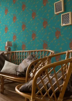 Mitchell Black Nomad Stalking Tiger Wallpaper - Jewel