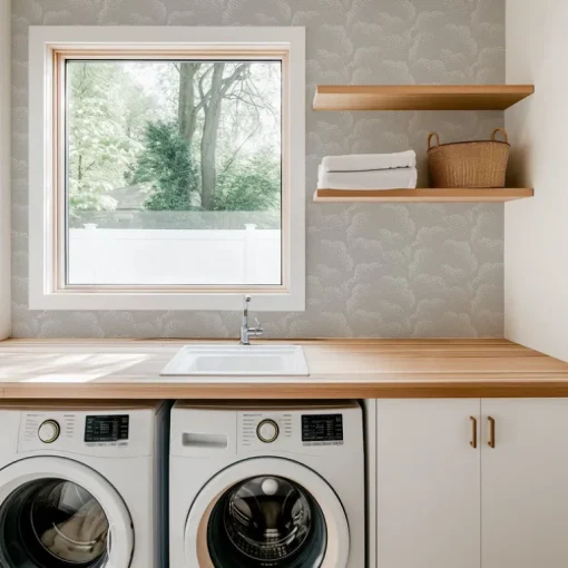 Mitchell Black Revel Clouds Wallpaper - Gray