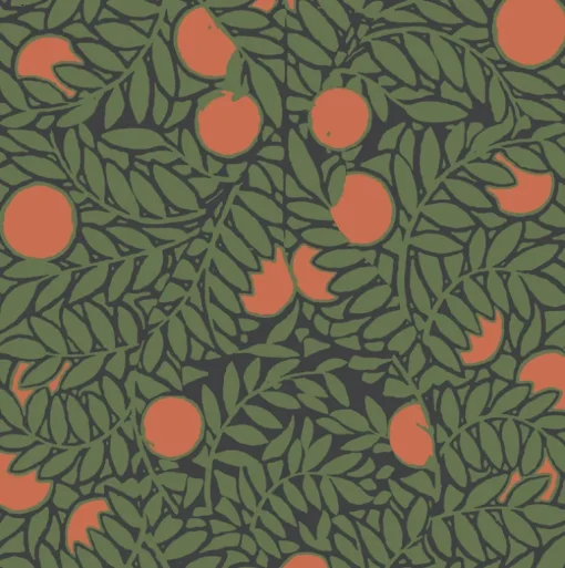 Mitchell Black The Signature Collection Orange Grove Wallpaper - Forest