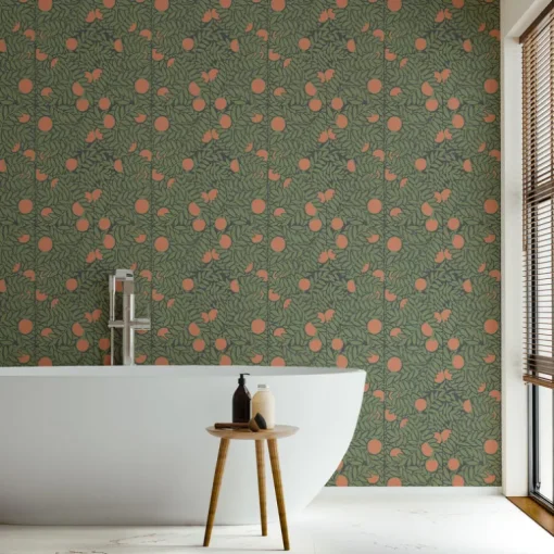 Mitchell Black The Signature Collection Orange Grove Wallpaper - Forest