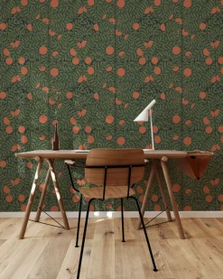 Mitchell Black The Signature Collection Orange Grove Wallpaper - Forest