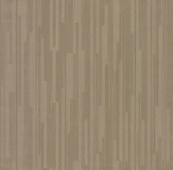 Modern Heritage Vertical Plumb Wallpaper - Soft Gold