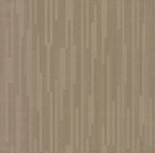 Modern Heritage Vertical Plumb Wallpaper - Soft Gold