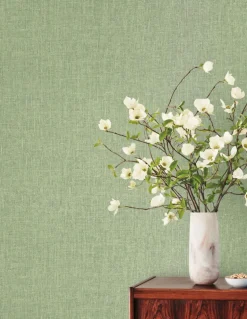 Montecito Cromie Wallpaper - Green