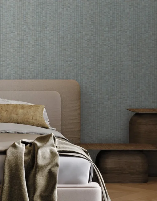 Montecito Lemuria Wallpaper - Blue