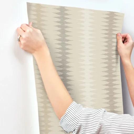Montecito Woven Desert Wallpaper - Mirage