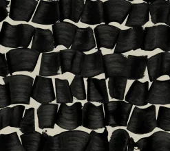 New Origins Brushed Ink Wallpaper - Black