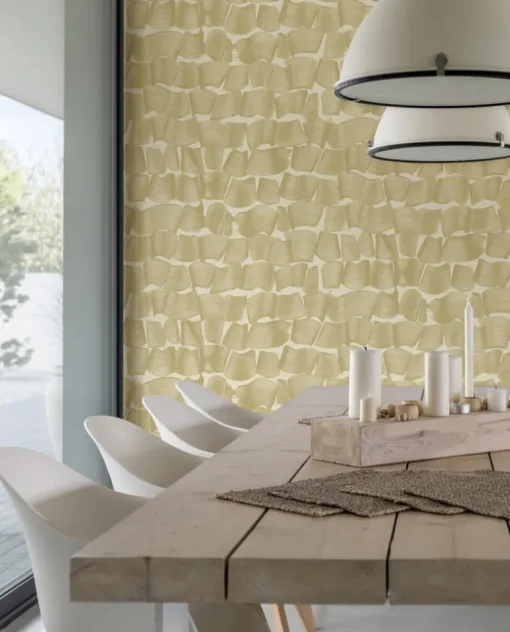 New Origins Brushed Ink Wallpaper - Gold