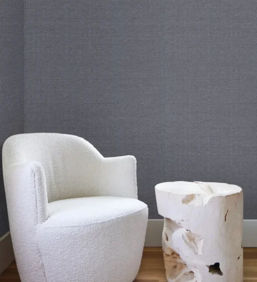 New Origins Checkerboard Wallpaper - Indigo
