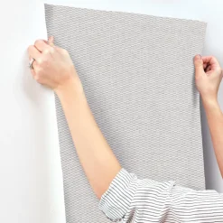 New Origins Checkerboard Wallpaper - White