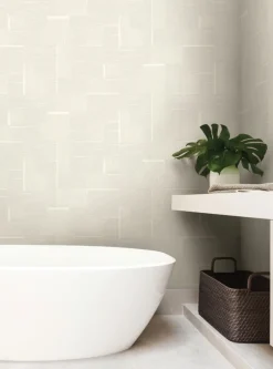 New Origins Contour Wallpaper - Ivory