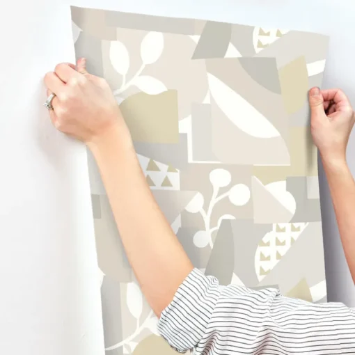 New Origins Cut Outs Wallpaper - Neutral