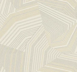New Origins Dotted Maze Wallpaper - Taupe