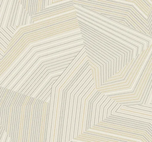New Origins Dotted Maze Wallpaper - Taupe