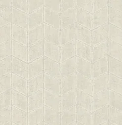 New Origins Flatiron Geometric Wallpaper - Pearl Grey