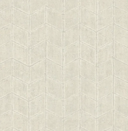 New Origins Flatiron Geometric Wallpaper - Pearl Grey