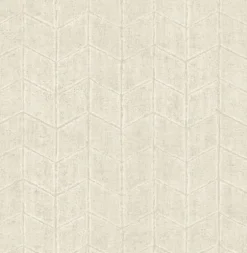 New Origins Flatiron Geometric Wallpaper - Oyster
