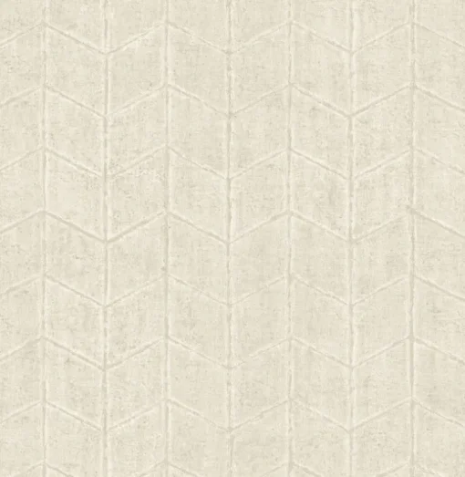 New Origins Flatiron Geometric Wallpaper - Oyster