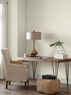 New Origins Flatiron Geometric Wallpaper - Pearl Grey