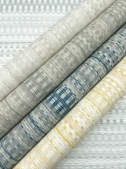 New Origins Tapestry Stitch Wallpaper - Grey