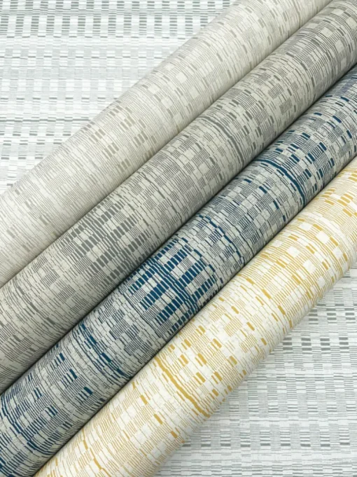New Origins Tapestry Stitch Wallpaper - Grey