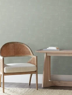 New Origins Wicker Dot Wallpaper - Sage