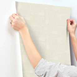 New Origins Wicker Dot Wallpaper - Beige