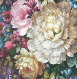 NextWall Blooming Floral Peel & Stick Wallpaper - Multicolored