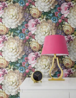 NextWall Blooming Floral Peel & Stick Wallpaper - Multicolored