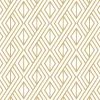 NextWall Diamond Geometric Peel & Stick Wallpaper - Gold
