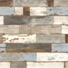 NextWall Farmhouse Shiplap Peel & Stick Wallpaper - Brown & Blue