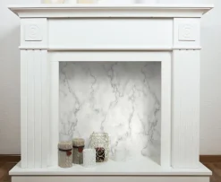 NextWall Faux Marble Peel & Stick Wallpaper - Silver