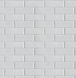 NextWall Faux Subway Tile Peel & Stick Wallpaper - White
