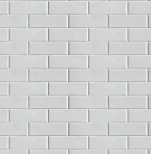NextWall Faux Subway Tile Peel & Stick Wallpaper - White
