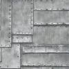 NextWall Fuselage Panel Peel & Stick Wallpaper - Gray