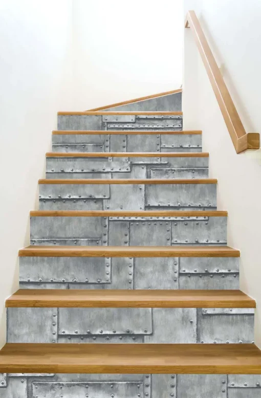 NextWall Fuselage Panel Peel & Stick Wallpaper - Gray