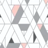 NextWall Kaleidoscope Peel & Stick Wallpaper - Pink