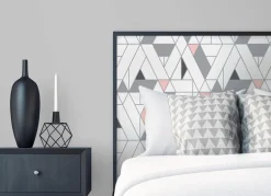 NextWall Kaleidoscope Peel & Stick Wallpaper - Pink