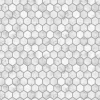 NextWall Marble Hexagon Peel & Stick Wallpaper - Light Grey